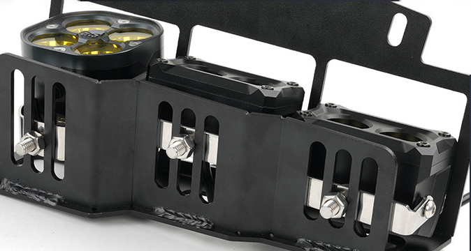 LED Fog Lights for Ford Bronco Front Bumper Fog Lamps with Bracket Accessories (2)zlx