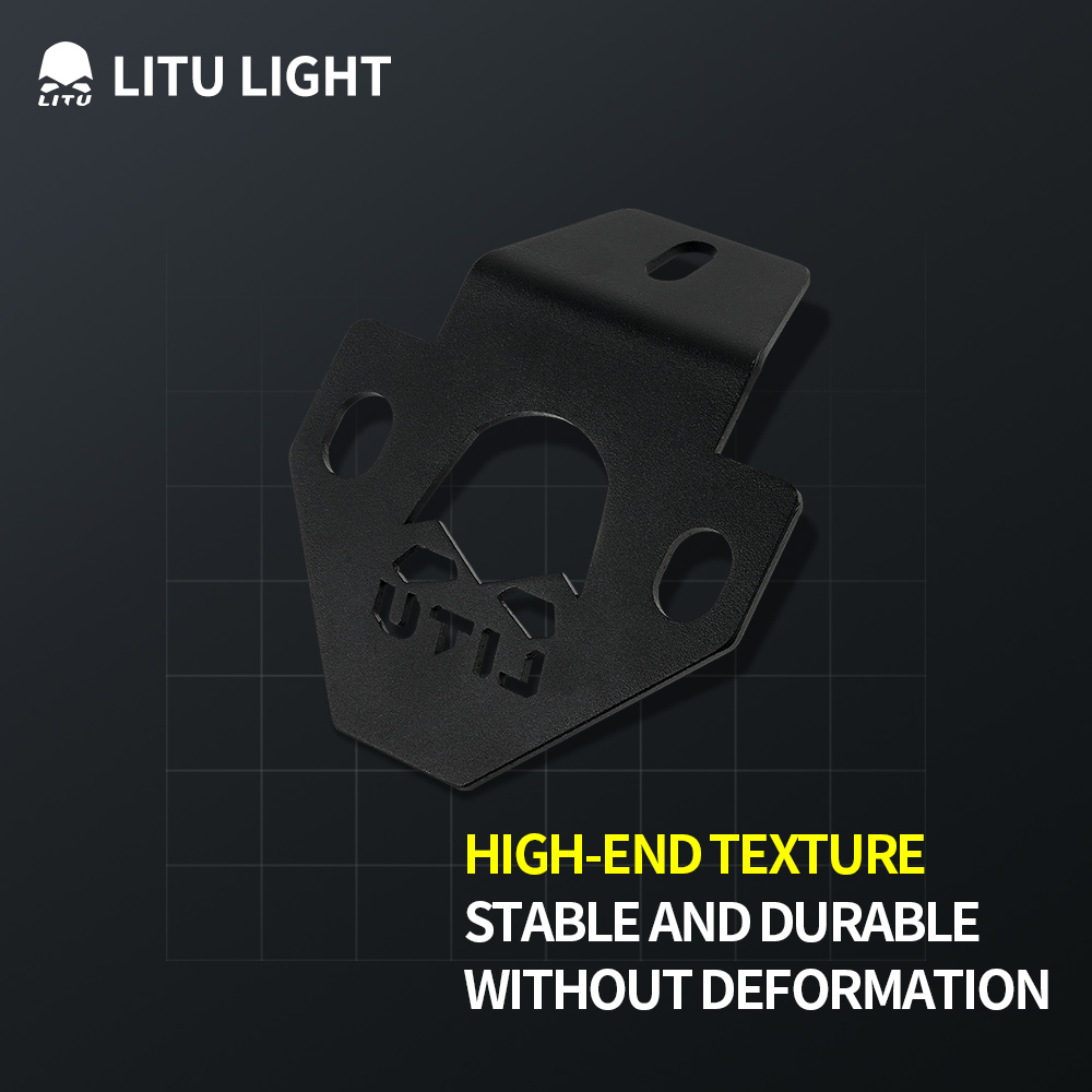 LED Fog Light Brackets Compatible with RAM TRUCK – Durable, Adjustable, and Designed for Enhanced Visibility