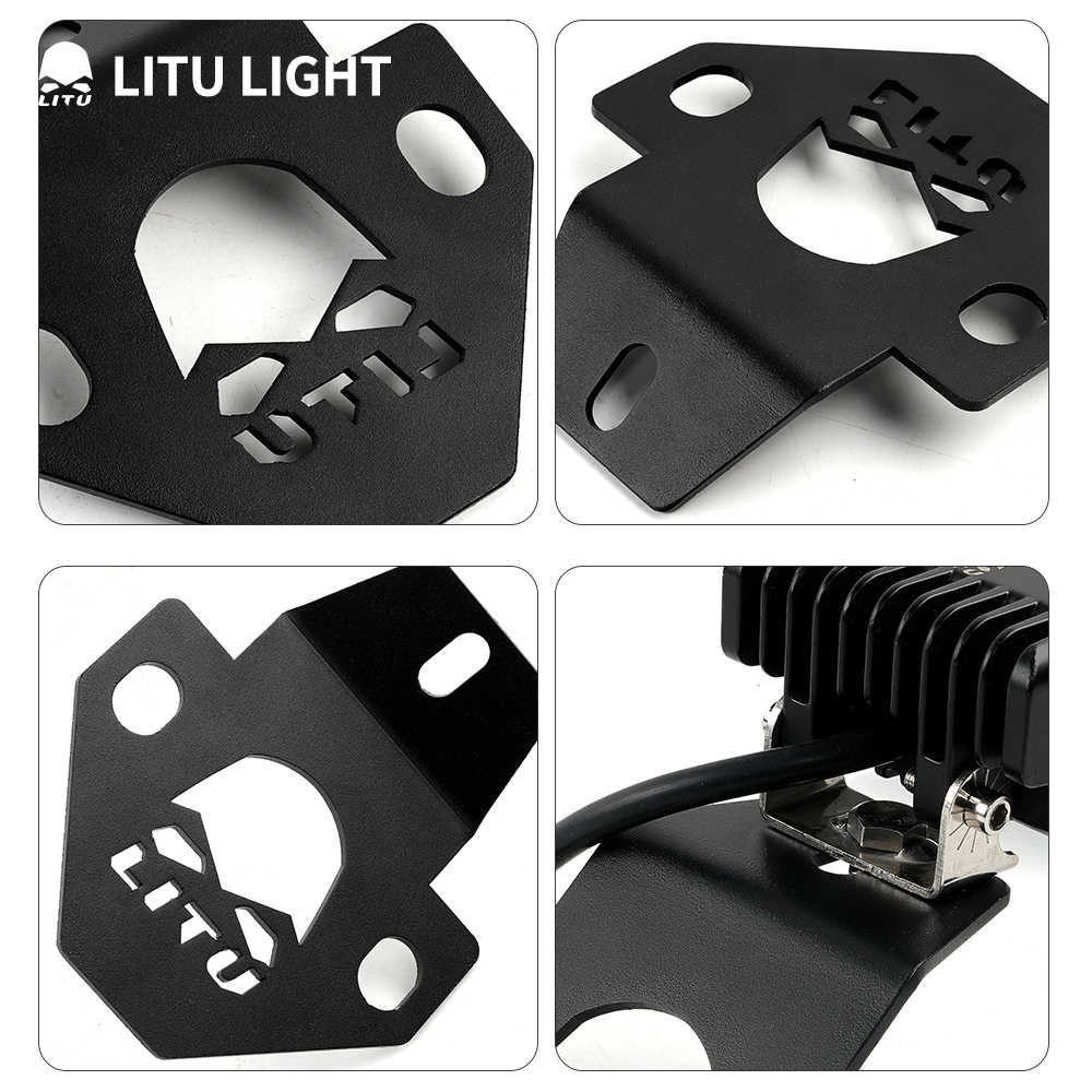 LED Fog Light Brackets Compatible with RAM TRUCK – Durable, Adjustable, and Designed for Enhanced Visibility